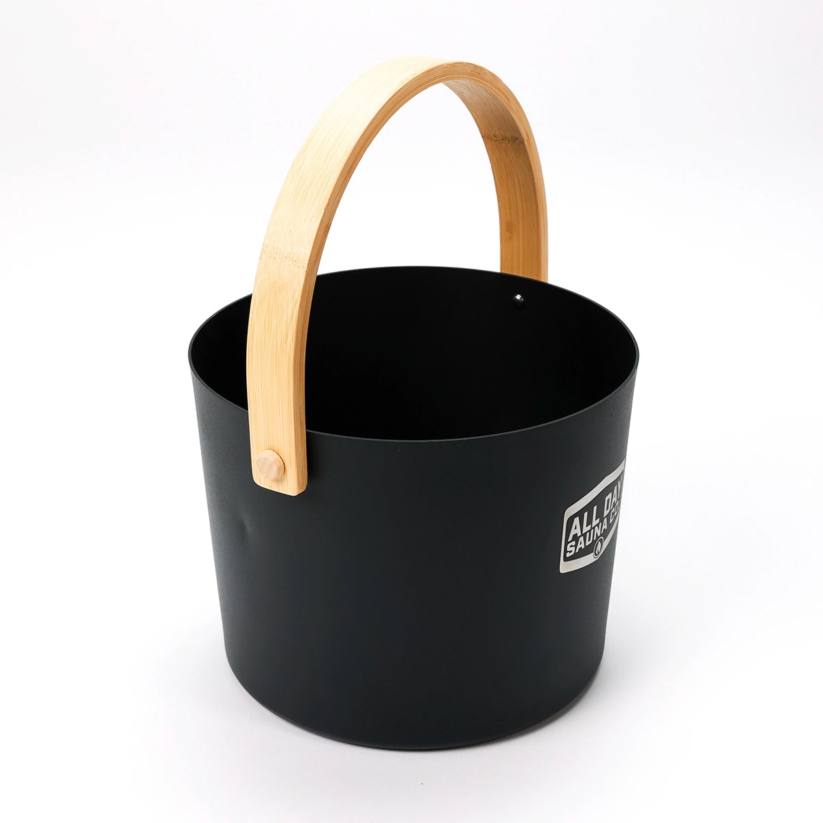 All Day Sauna Co. water bucket — premium sauna accessories for creating rich steam during sessions