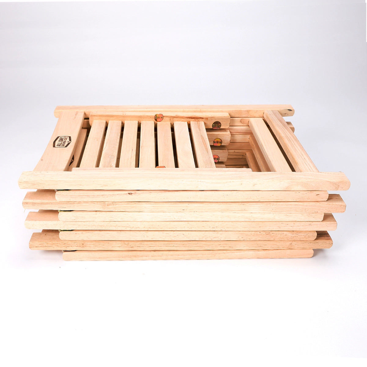 Featuring four All Day Sauna Co. folding sauna chairs.