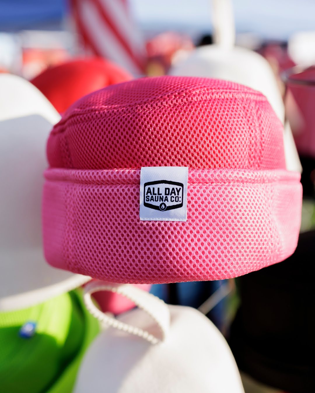 Japanese Mesh Sauna Hat