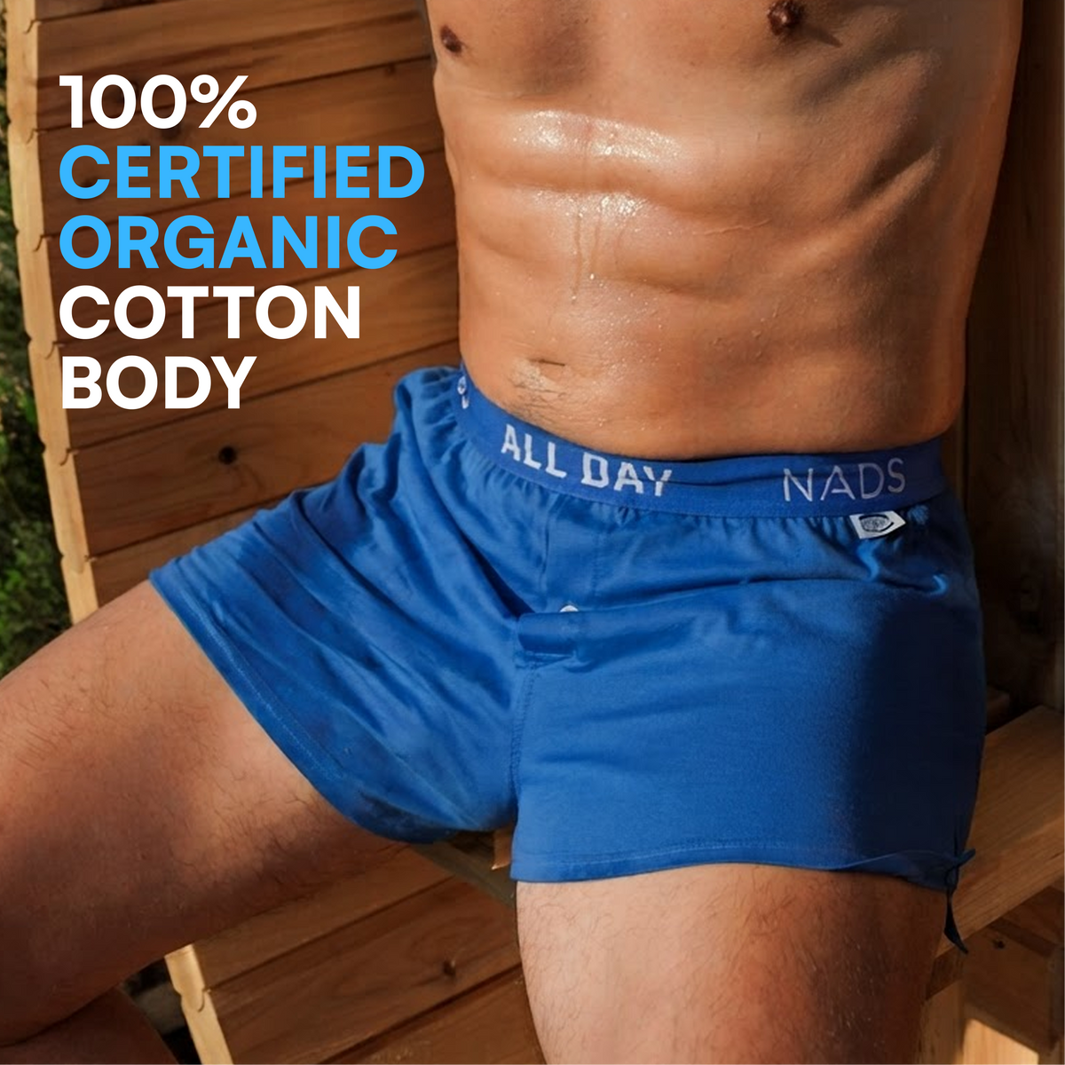 NADS x All Day Sauna Co. | Organic Cotton Boxer