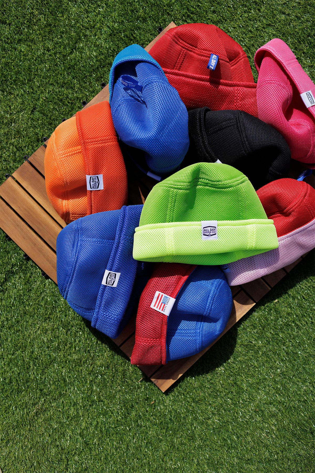 Japanese Mesh Sauna Hat