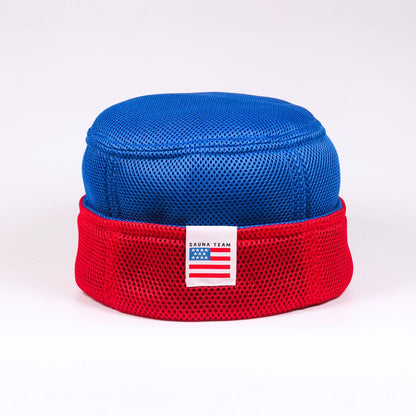 USA Sauna Team Mesh Sauna Hat