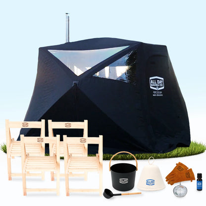 Outdoor Sauna Deluxe Package