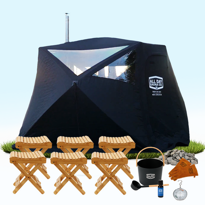 Deluxe Outdoor Sauna