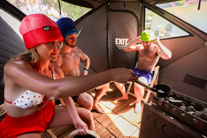 Japanese Mesh Sauna Hat